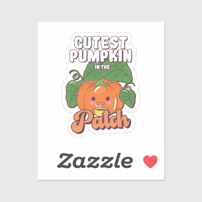 cutest pumpkin in the patch sticker (Sheet)