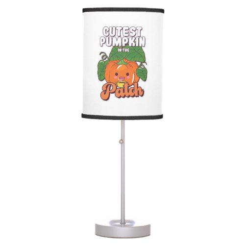 cutest pumpkin in the patch table lamp