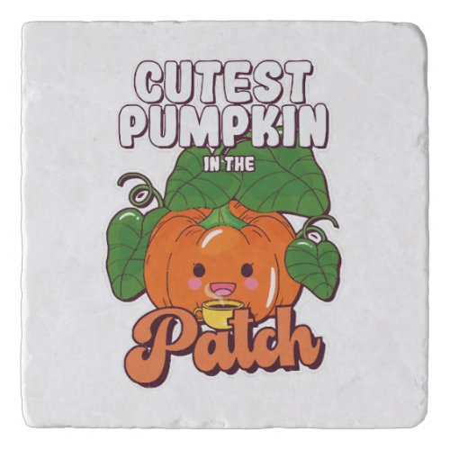 cutest pumpkin in the patch trivet