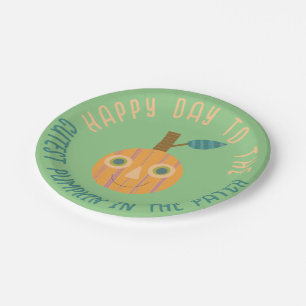 Cutest Pumpkin Plates