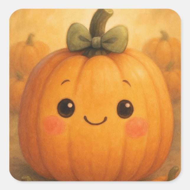 Cutest pumpkin Sticker in the patch (Front)