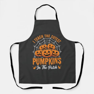 Cutest Pumpkins In The Patch Teacher Halloween_1 Apron