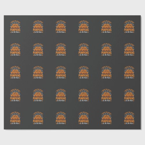 Cutest Pumpkins In The Patch Teacher Halloween_1 Wrapping Paper