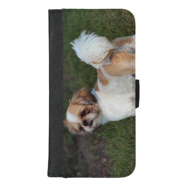 Cutest  Shih Tzu iPhone Wallet Case (Front)