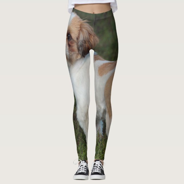 Cutest Shih Tzu Leggings (Front)