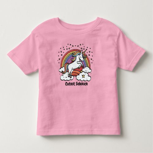 Cutest Sidekick  Toddler Toddler T_shirt