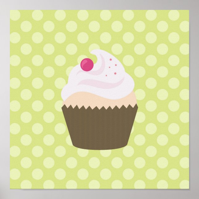 Cutesy Cupcake Poster (Front)