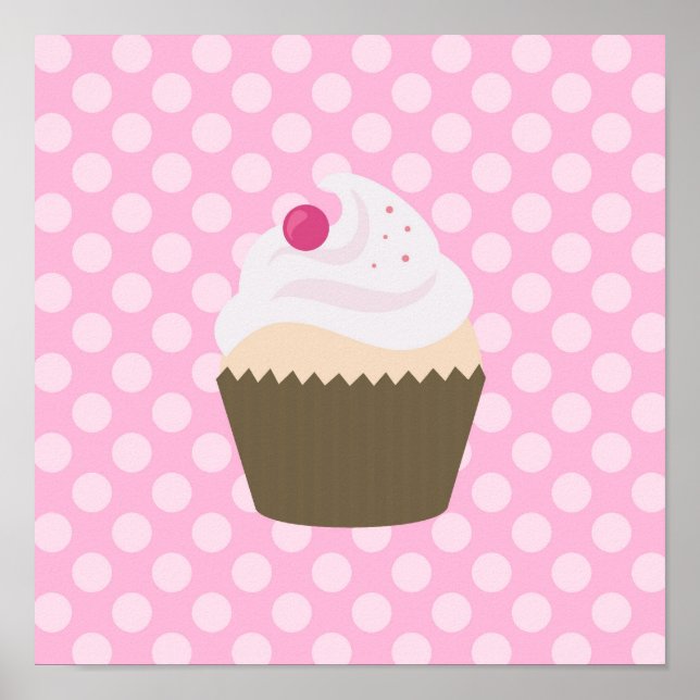 Cutesy Cupcake Poster (Front)