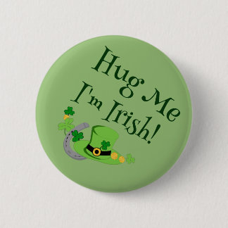 Cutesy Luck for the Irish Button