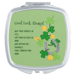 Cutesy Luck for the Irish  Compact Mirror
