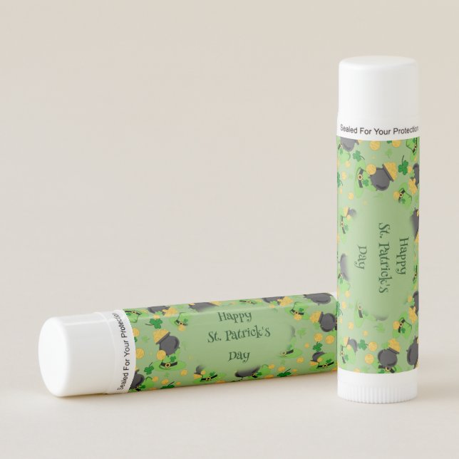 Cutesy Luck for the Irish Lip Balm (Front)