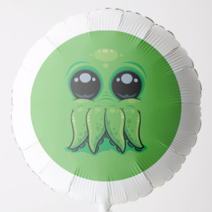Cutethulhu Cute Cthulhu Face Balloon
