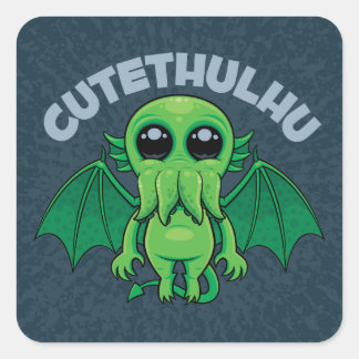 Cutethulhu Square Sticker