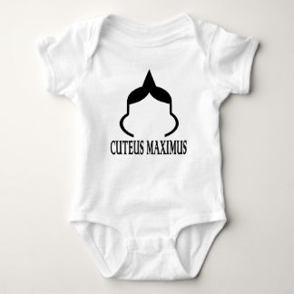 Cuteus Maximus (boy) Baby Bodysuit