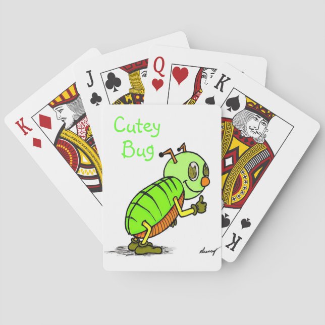 Cutey Bug Playing Cards (Back)