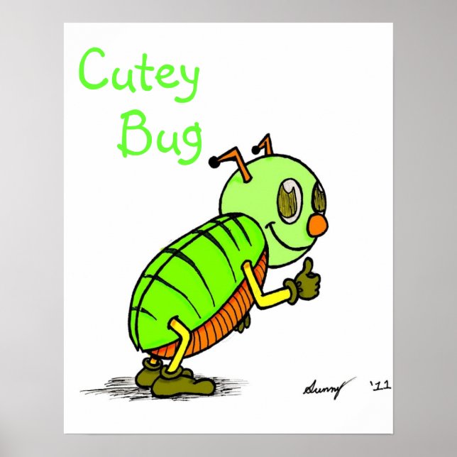 Cutey Bug Poster (Front)
