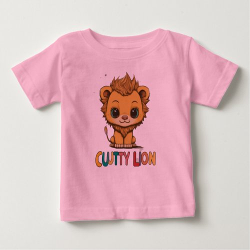 cutey lion baby T_Shirt