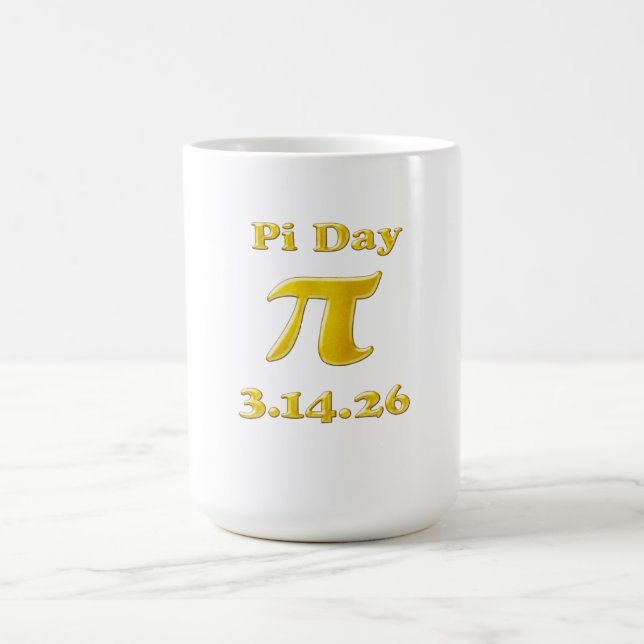 Cutie 3.14 Pi Day  Coffee Mug (Center)