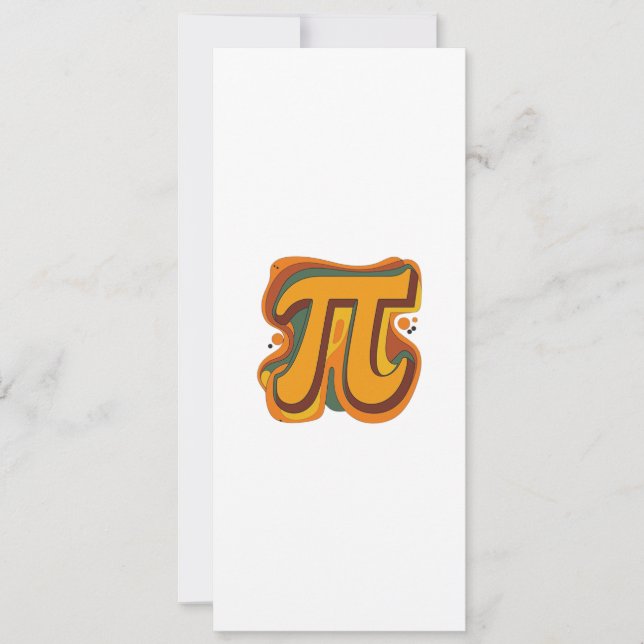 Cutie 3.14 Pi Day Magnet Invitation (Front)
