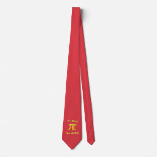 Cutie 3.14 Pi Day t-shirt Neck Tie
