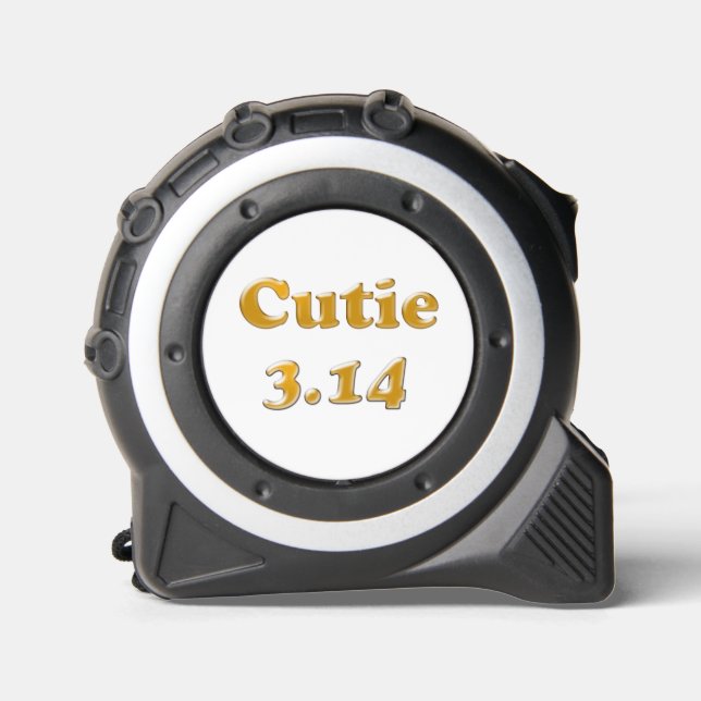 Cutie 3.14 Pi Day Tape Measure (Front)