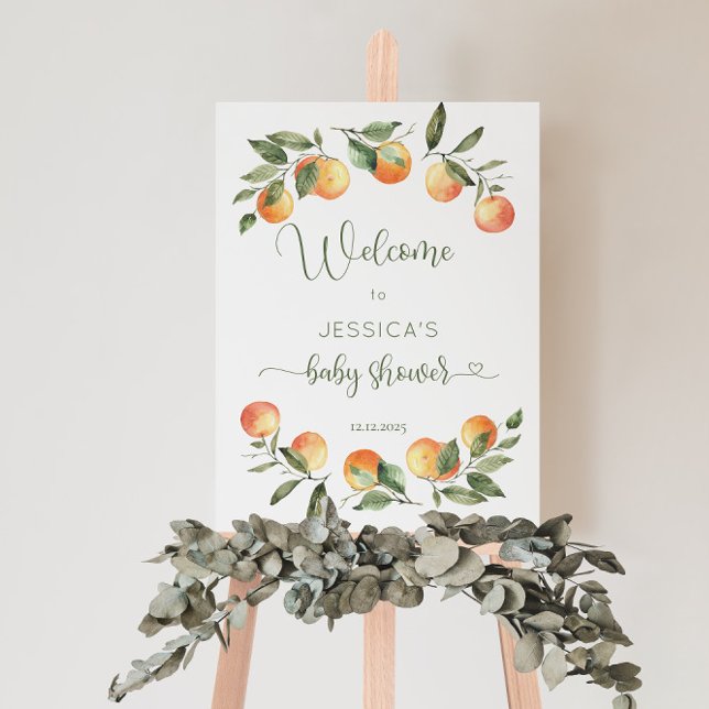 Cutie baby shower welcome foam board (Creator Uploaded)