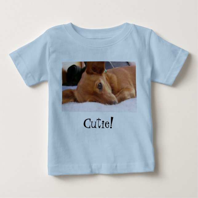 Cutie! Baby T-Shirt (Front)