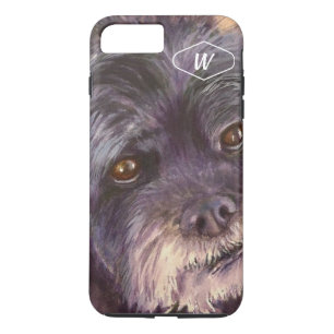 CUTIE BLACK COCK-A-POO MIX iPhone 8 PLUS/7 PLUS CASE