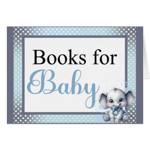 Cutie Blue Elephant - Little Peanut Books for Baby Cards