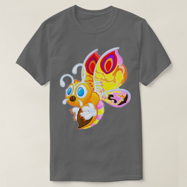 Cutie Butterfly  T-Shirt (Design Front)