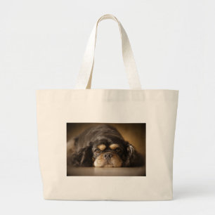 Cutie Cav! Large Tote Bag