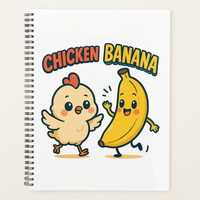 CUTIE CHICKEN BANANA! PLANNER (Front)