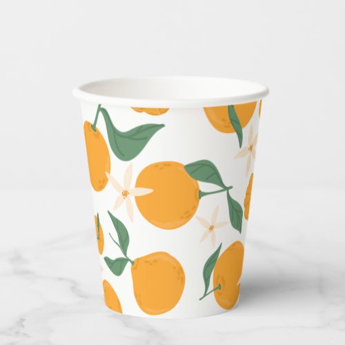 Cutie Clementine Mandarin Tangerine Orange Fruit Paper Cups