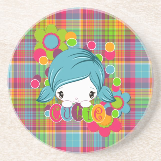 Cutie Drink Coaster (Front)