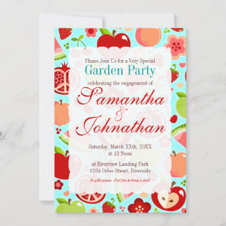 Cutie Fruities Invitation