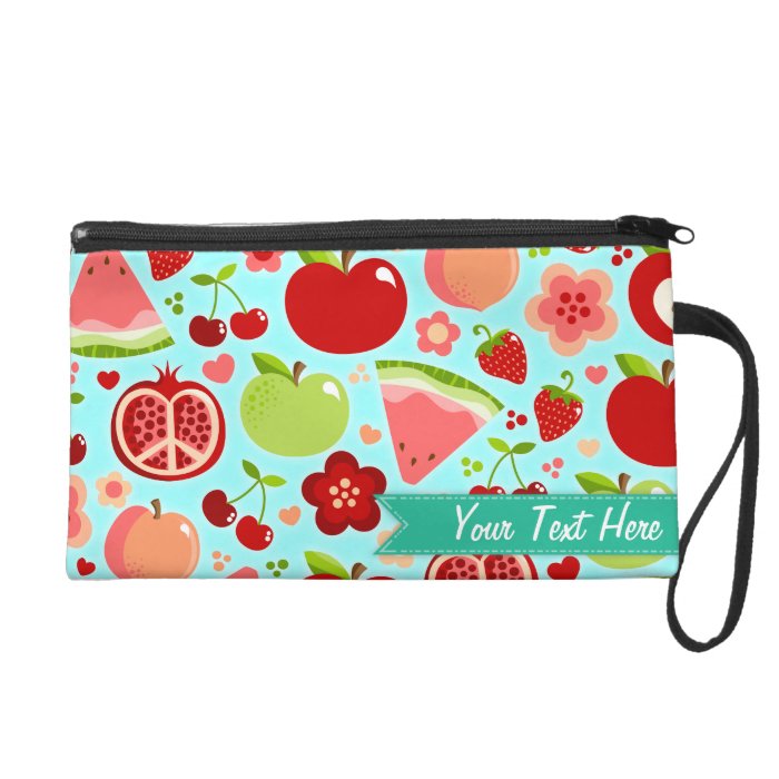 Cutie Fruities Wristlet