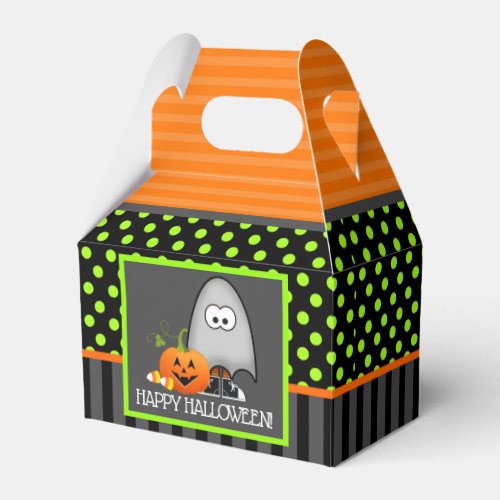 Cutie Ghost Happy Halloween Party Favor Boxes