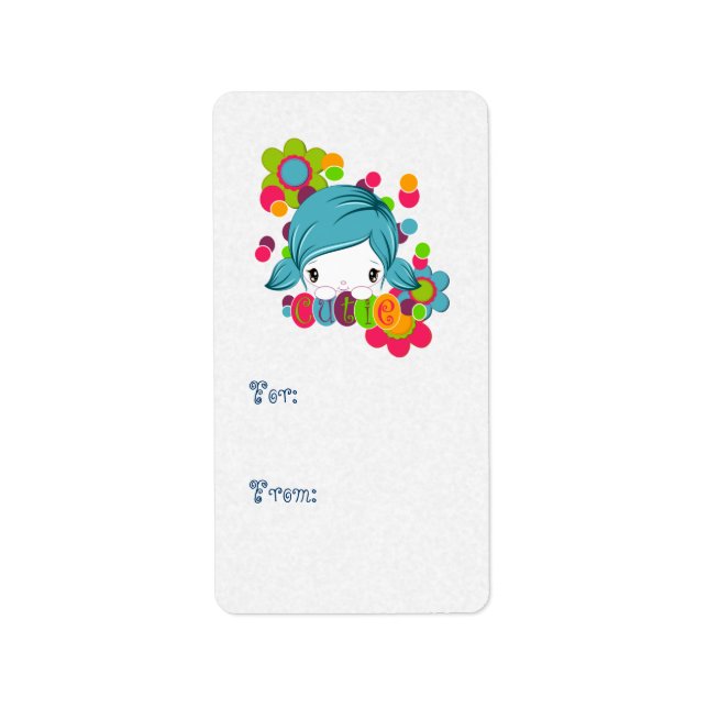 Cutie Gift Tag (Front)