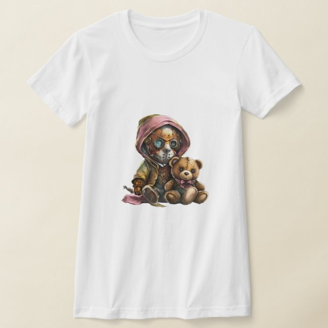 Cutie Horror T-Shirt (Laydown)