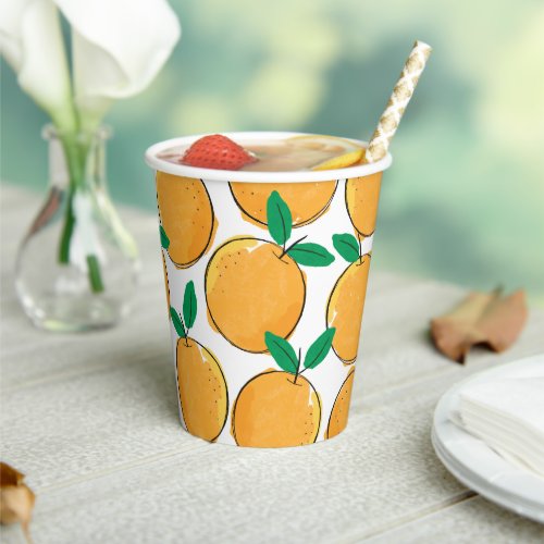 Cutie Orange Paper Cups