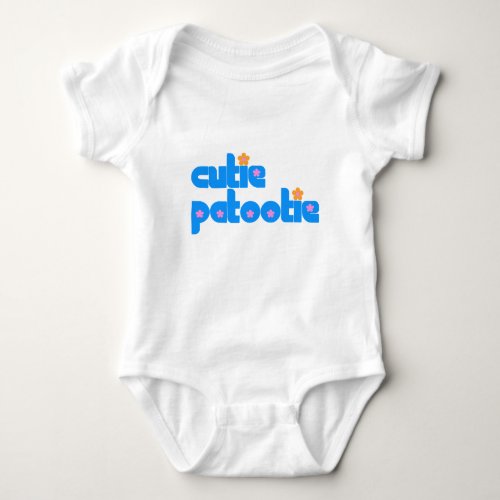 Cutie Patootie Baby Bodysuit