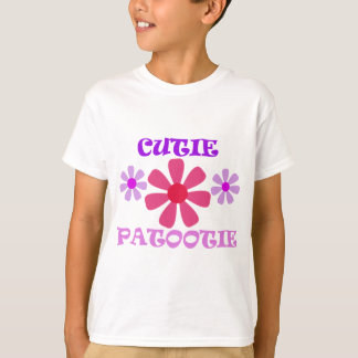 Cutie Patootie with Flowers T-Shirt