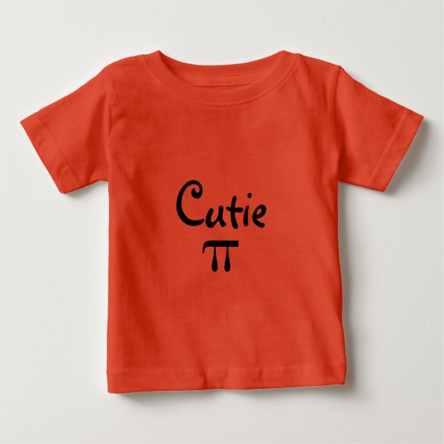 Cutie Pi Baby T-Shirt (Front)