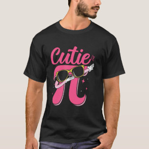 Cutie Pi Day Dabbing Pi Math Teacher 3.14 Coquette T-Shirt