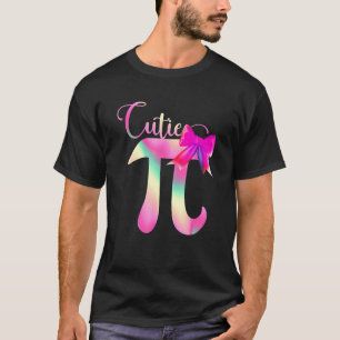 Cutie Pi Happy Pi Day Bow Tie Number Math Studen T-Shirt