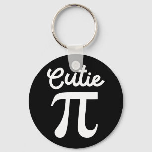Cutie Pi Symbol Clever Math Geek Enthusiasts Novel Keychain