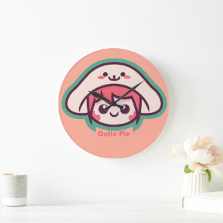 Cutie Pie Anime Large Clock