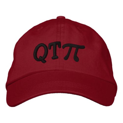 Cutie Pie as in Q T Pi Embroidered Baseball Cap