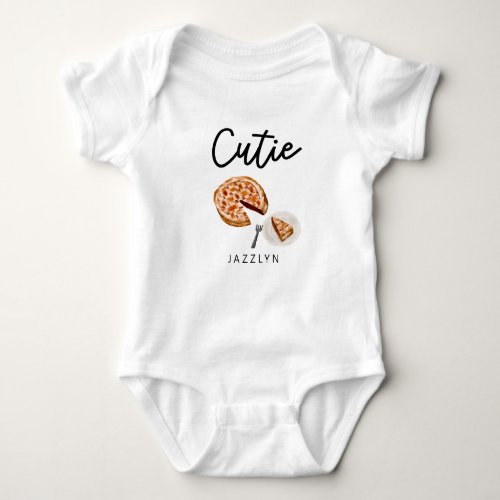 Cutie Pie Baby Bodysuit