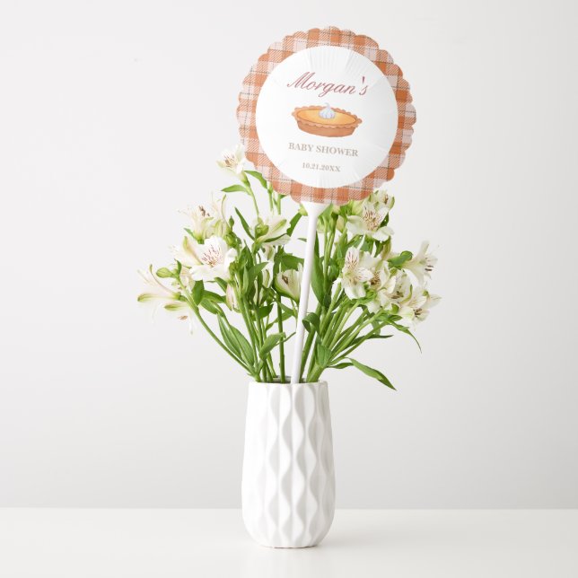 Cutie Pie Baby Shower Balloon (Vase)